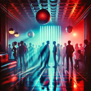 Imagen que refleja el significado de Dancing Shoes de Arctic Monkeys