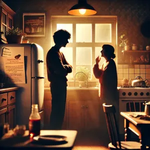 Imagen que refleja el significado de Mardy Bum de Arctic Monkeys