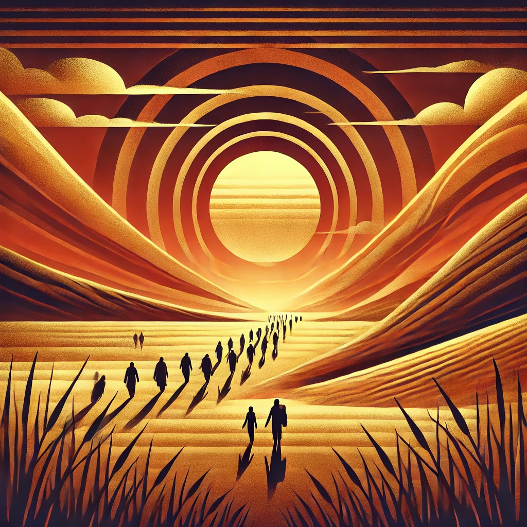 Imagen que refleja el significado de En algún lugar de Duncan Dhu