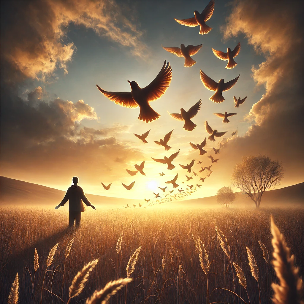 Imagen que refleja el significado de Pajaros de barro de Manolo García