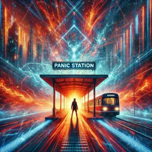 Imagen que refleja el significado de Panic Station de Muse