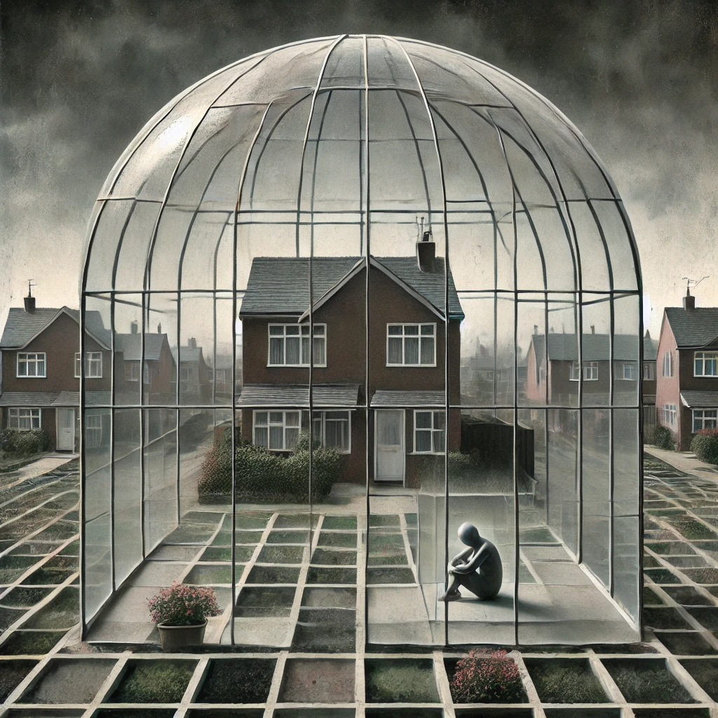 Imagen que refleja el significado de No Surprises de Radiohead