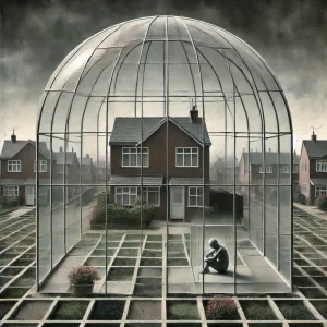 Imagen que refleja el significado de No Surprises de Radiohead